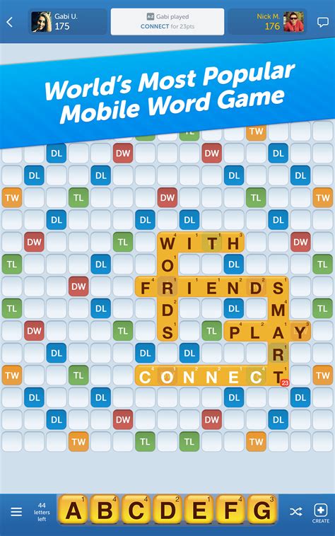 Words with friends tickets